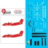 LN144-604 Greenlandair DHC-8-100's. - Image 2