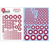 LN48-D01 Royal Danish Air Force roundels. - Image 2