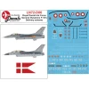 LN72-D06 Royal Danish Air Force F-16 in the early scheme. 1980-2002. - Image 2