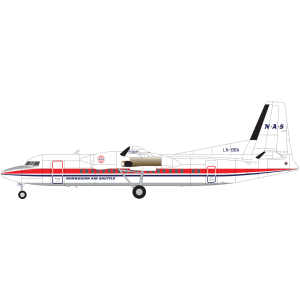 LN144-618 Norwegian Air Shuttle Fokker 50.