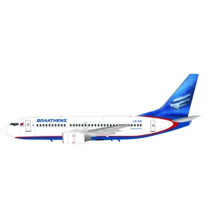 LN144-533 Braathens Boeing B737-400/500/700 “Northern light” scheme.