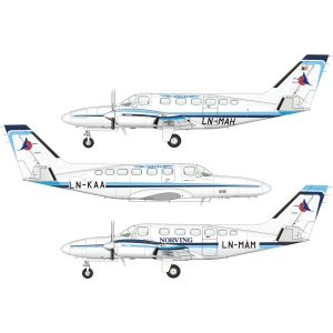 LN72-LE03 Norving, Cessna 441 Conquest.