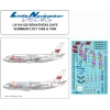 LN144-520 Braathens SAFE "Sommerflyet", Boeing B737-200 & B737-500. - Image 2