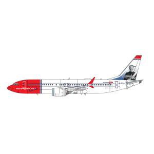LN144-605 Norwegian B737-MAX 8 EI-FYA “Sir Freddie Laker”