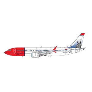 LN144-606 Norwegian B737-MAX 8 EI-FYD” Benjamin Franklin”