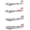 LN72-D19 RDAF C-47's Part 1, masks included for Airfix