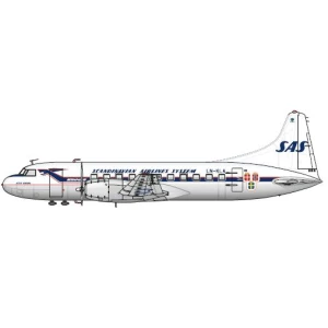 LN72-576 SAS Convair CV440 second scheme. With masks for windows.