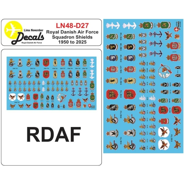LN48-D27 RDAF Squadron Shields - Image 2