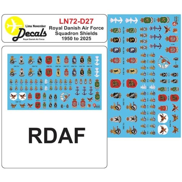 LN72-D27 RDAF Squadron Shields - Image 2