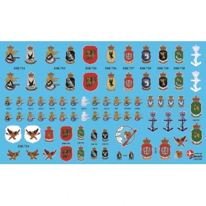 LN32-D20 RDAF Squadron Shields