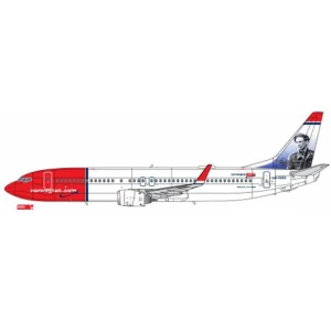 LN200-73 Norwegian B737-800 LN-DYC “Max Manus”