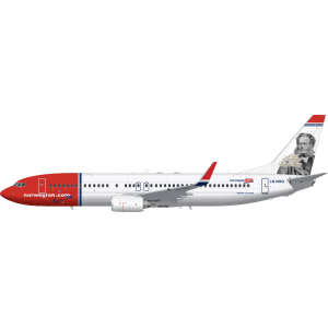 LN200-82 Norwegian B737-800 LN-NOG Henrik Ibsen