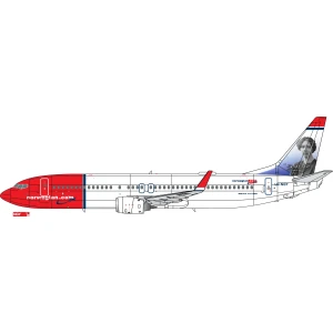 LN200-85 Norwegian B737-800 LN-NGY Sigrid Undset