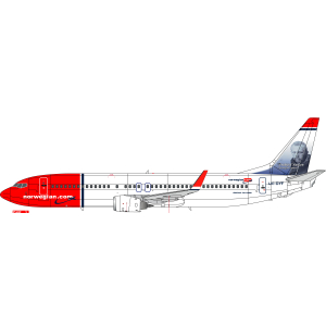 LN200-84 Norwegian B737-800 LN-DYF Fridtjof Nansen